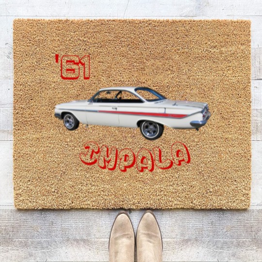 Discover Impala 1961 Bubble Top Hard Top Coir Doormats