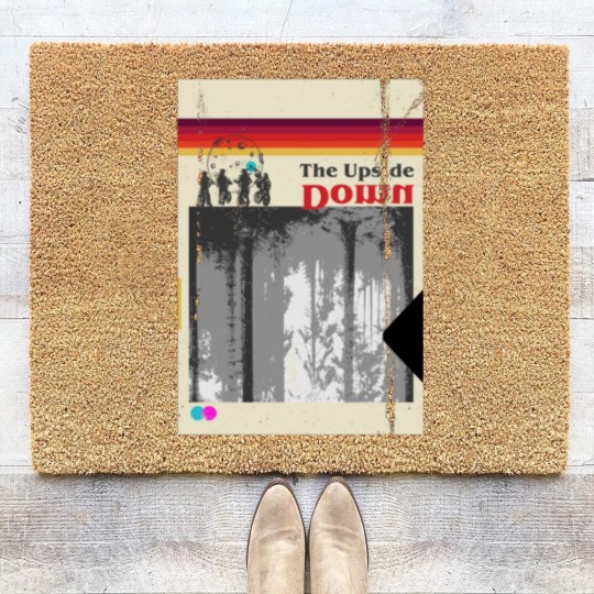Discover VHS UPSIDE DOWN - Stranger - Coir Doormats