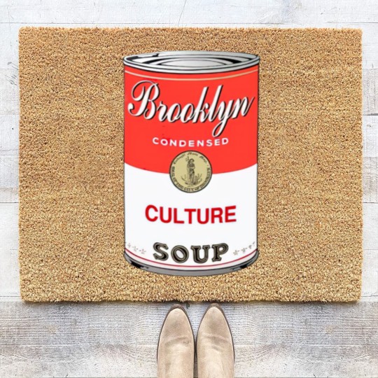 Discover Brooklyn Soup Can - Streetwear - Coir Doormats