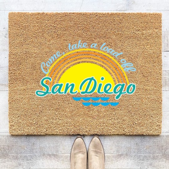 Discover Come, take a load off - San Diego Coir Doormats