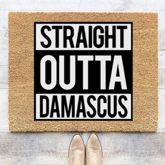 Discover Straight Outta Damascus Coir Doormats