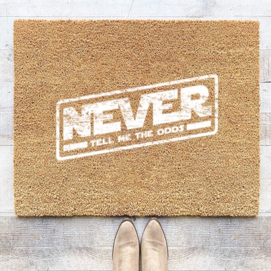 Discover Never Tell Me Odds Coir Doormats