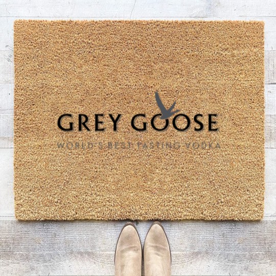 Discover Grey Goose Coir Doormats