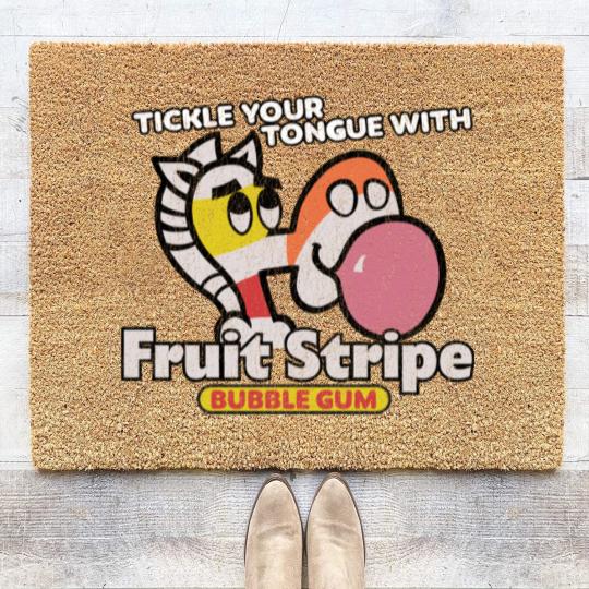 Discover Fruit Stripe Gum - Fruit Stripe - Coir Doormats