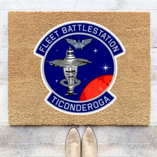 Discover Starship Troopers Ticonderoga Patch - Starship Troopers - Coir Doormats