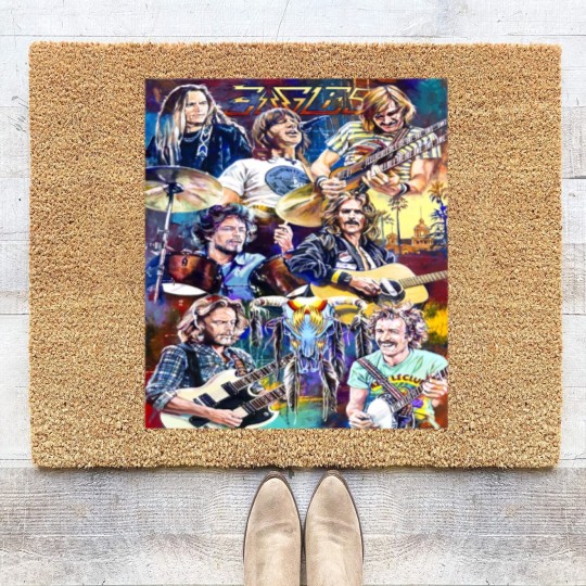 Discover Eagles band| eagles Classic Coir Doormats