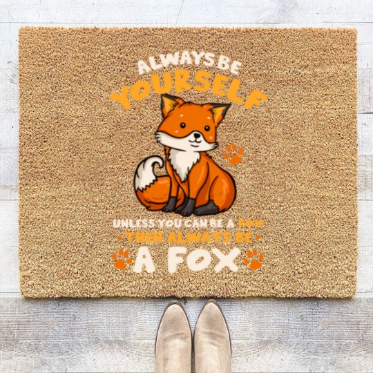Discover Foxes Coir Doormats