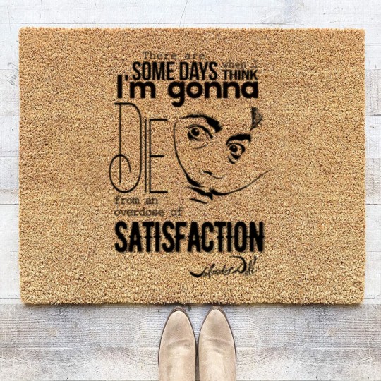 Discover Salvador Dali Quote Coir Doormats