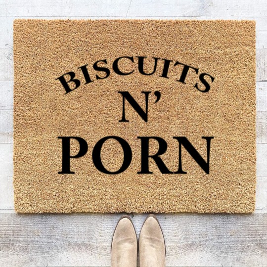 Discover BISCUITS N PORN Coir Doormats