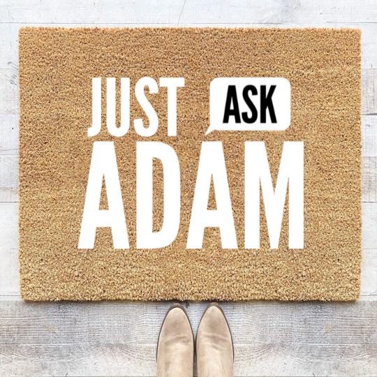 Discover Just ask Adam Coir Doormats