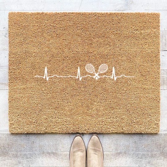 Discover GIFT - TENNIS WHITE Coir Doormats