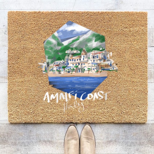 Discover Amalfi Coast Italy Best Place Travel Destination V Coir Doormats