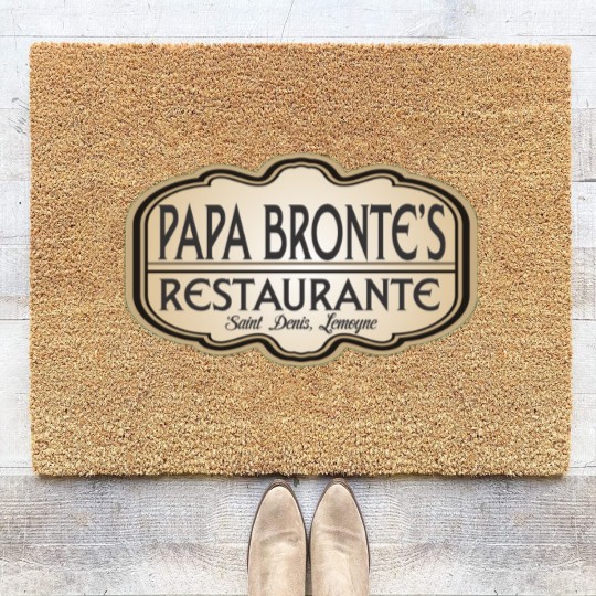 Discover Popa Bronte's Restaurante - Red Dead Redemption - Coir Doormats