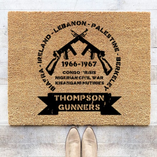 Discover Thompson ners  Roland the Headless Thompson ner, Warren Zevon Vintage Coir Doormats
