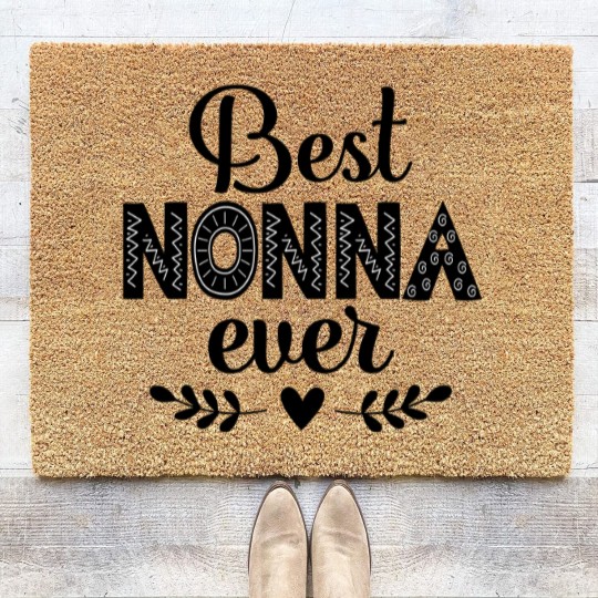 Discover Best Nonna Ever Grandma - Nonna - Coir Doormats