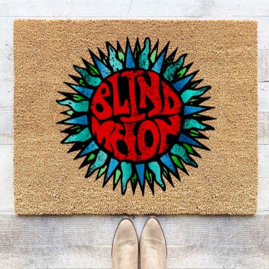 Discover Blind Melon Logo Vintage Coir Doormats - Blind Melon Coir Doormats, Vintage Rock Coir Doormats, Music Coir Doormats