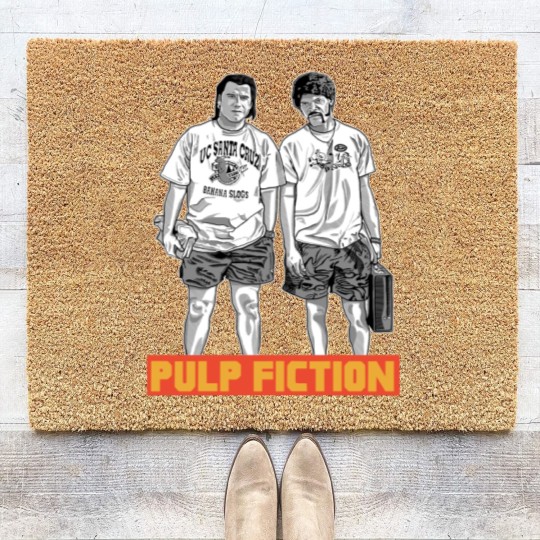 Discover Pulp Fiction Jules and Vincent Coir Doormats, Quentin Tarantino Coir Doormats