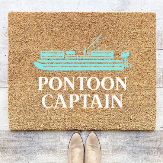 Discover Pontoon Captain Coir Doormats Pontoon Lake