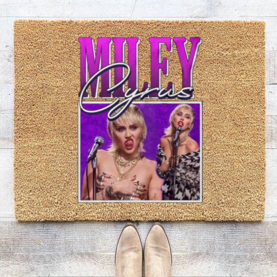 Discover Miley Cyrus Coir Doormats