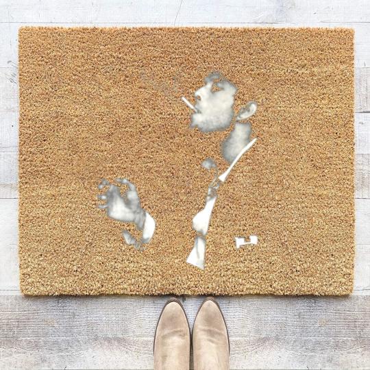 Discover Tom Waits icon Coir Doormats