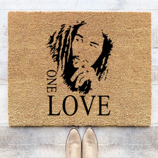 Discover One Love Bob Marley Coir Doormats, The Legend Coir Doormats