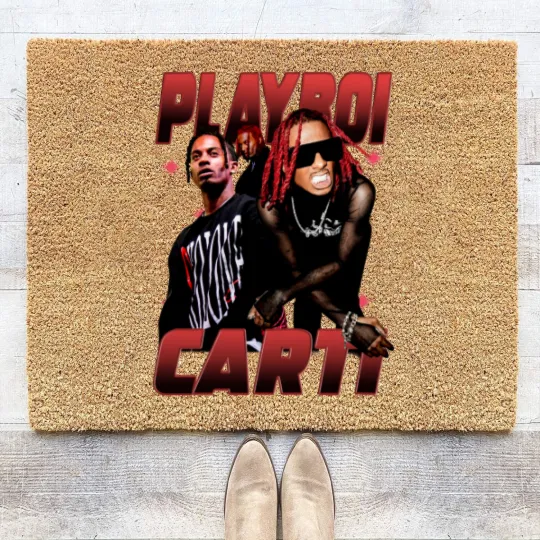 Discover Playboi Carti Coir Doormats