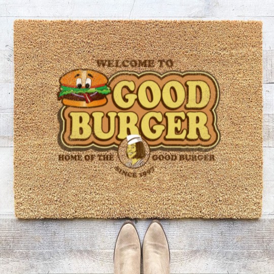 Discover Welcome to Good Burger Worn Out - Good Burger Movie - Coir Doormats