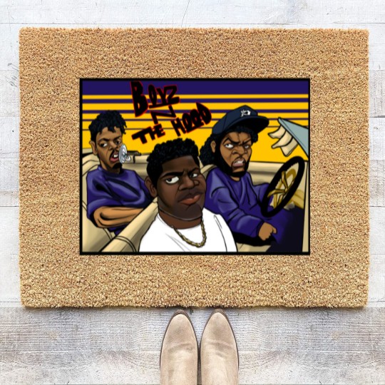 Discover BoyzNdaHOOOD - Boyz N The Hood - Coir Doormats