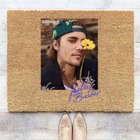 Discover Justin Bieber Signature Tour 2022 Coir Doormats
