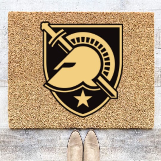 Discover Army Black Knights Logo Classic Coir Doormats