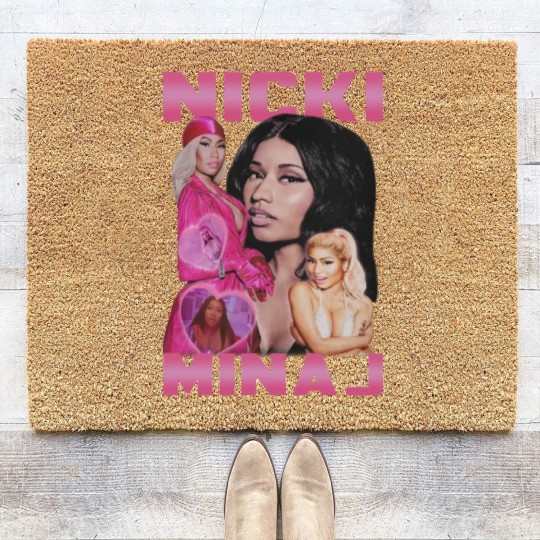 Discover Nicki Minaj Fan Movies RAP Hip-hop Coir Doormats
