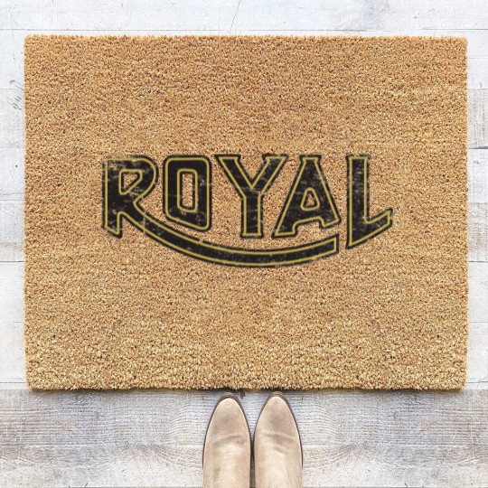 Discover Royal - Typewriter - Coir Doormats