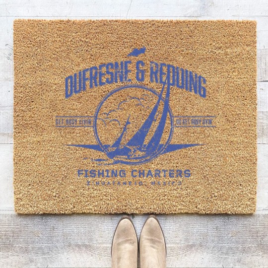 Discover Dufresne & Redding Fishing Charters - Shawshank Redemption - Coir Doormats