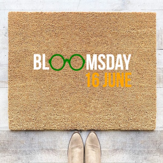 Discover Bloomsday James Joyce Celebration - James Joyce - Coir Doormats