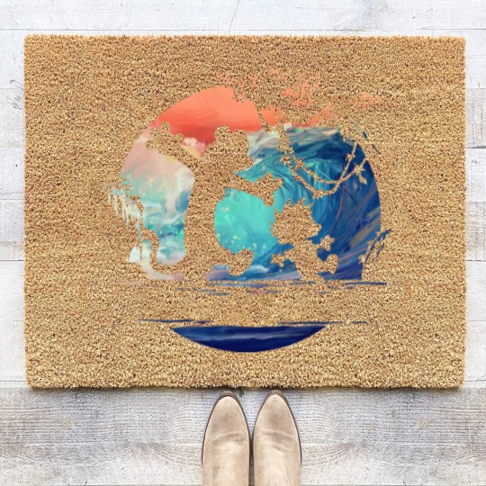Discover calvin and hobbes galaxy - Calvin And Hobbes Galaxy - Coir Doormats