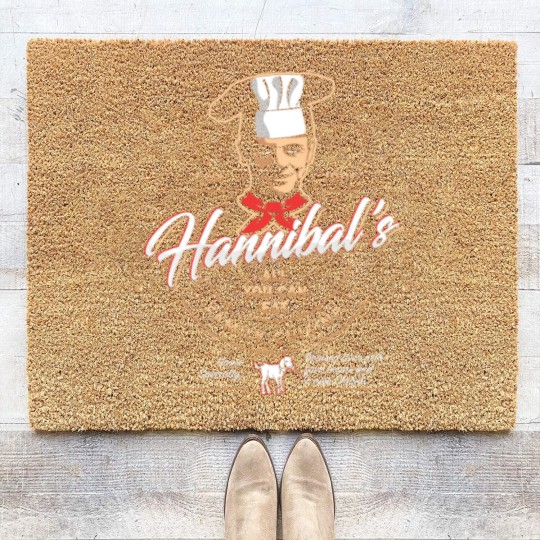 Discover Hannibal's All You Can Eat Family Cuisine - Hannibal Lecter - Coir Doormats