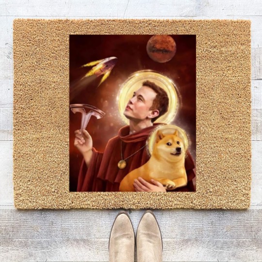 Discover Elon Musk Coir Doormats