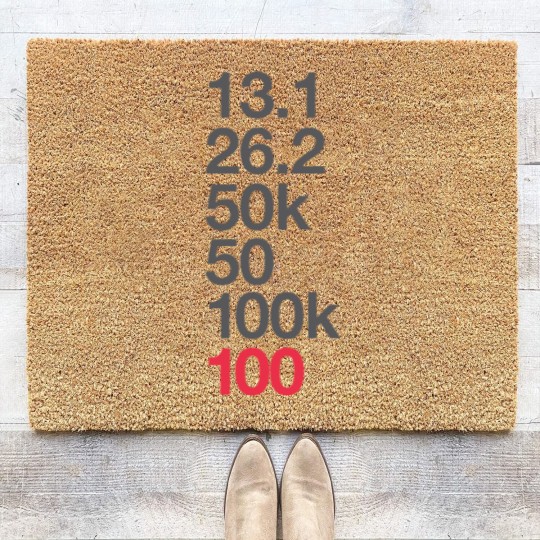 Discover 100 Miler Ultra Running - Ultramarathon - Coir Doormats