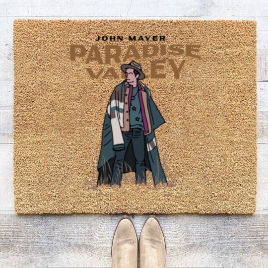 Discover Paradise Valley by John Mayer - John Mayer - Coir Doormats