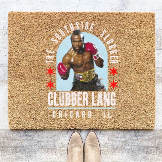 Discover Clubber Lang: The Southside Slugger (Distressed) - Clubber Lang - Coir Doormats