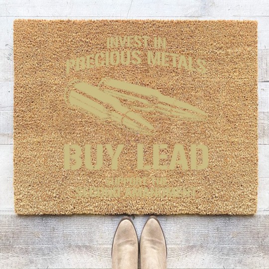 Discover Gun Control Precious Metals - Gun Control - Coir Doormats