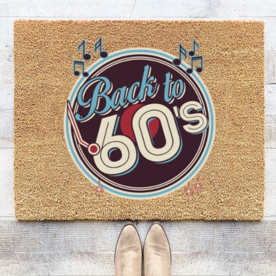 Discover Back to 60's Design - 60s Style - Coir Doormats