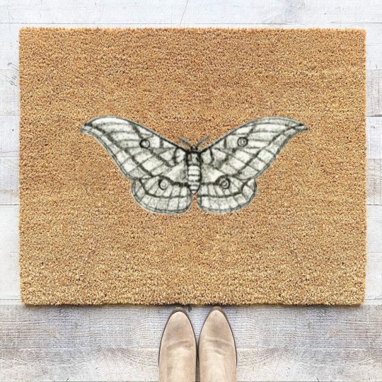 Discover Moth 3 Coir Doormats