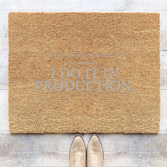 Discover I don t always test my code Coir Doormats