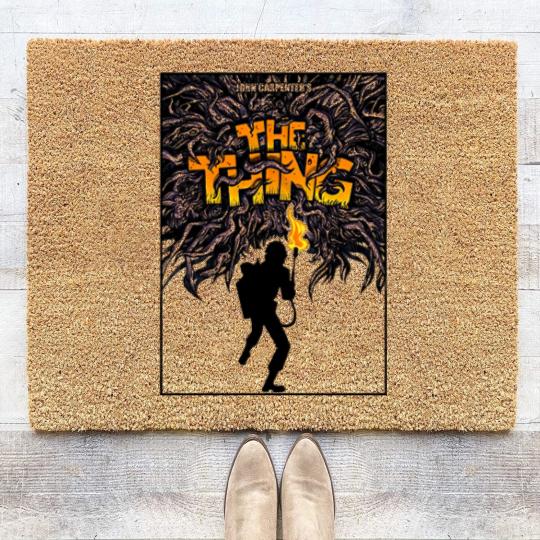 Discover The Thing V73 Horror Poster Coir Doormats