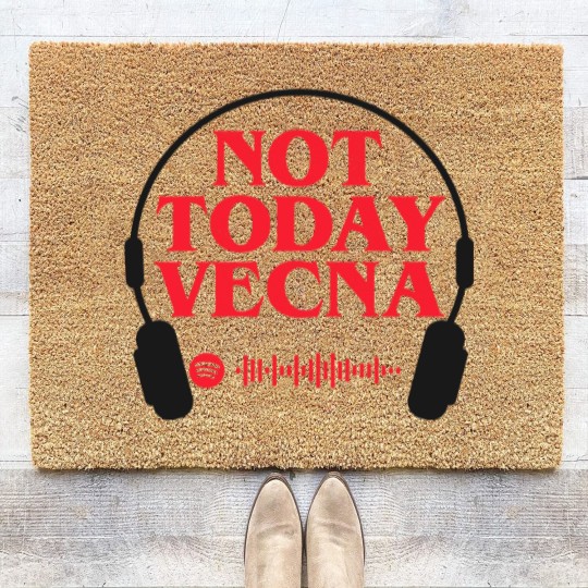 Discover Not Today Vecna Steve Harrington Coir Doormats