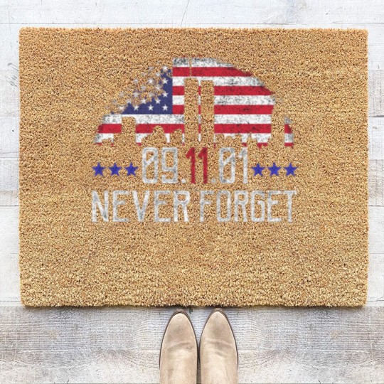 Discover 9 11 Never Forget Coir Doormats