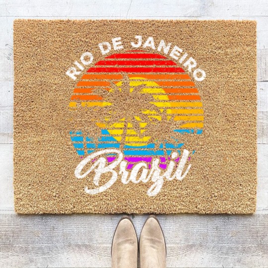 Discover Rio de Janeiro - Rio De Janeiro - Coir Doormats