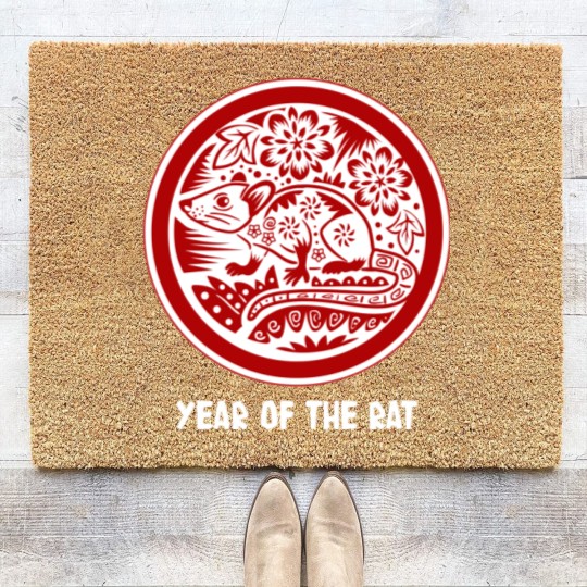 Discover Year of the Rat - Year Of The Rat - Coir Doormats