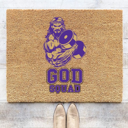 Discover Kelvin's God Squad - Righteous Gemstones - Coir Doormats